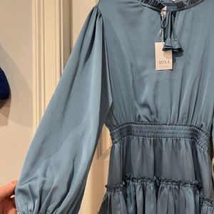 Misa Los Angeles Lorena Ruffle Dress sold out everywhere! Still has original tag